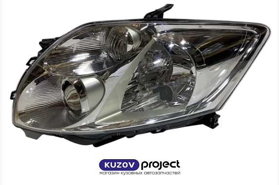 Фара левая под электрокорректор Toyota Auris 2006-2009 (DEPO / Тайвань)