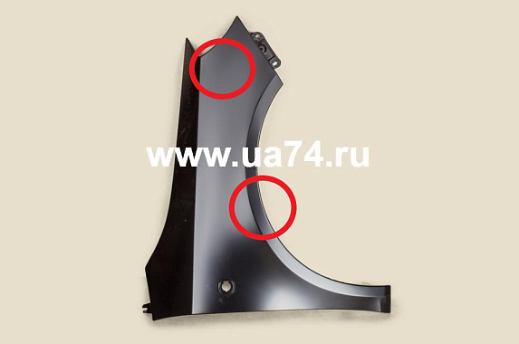 Крыло правое Skoda Fabia 2007-2015 (Тайвань / Заломы) Дисконт 20%