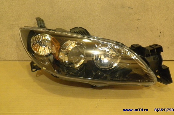 Фара правая под электрокорректор Mazda 3 2003-2009 Sedan (TYC / Тайвань)