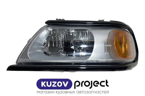 Фара левая под корректор Mitsubishi Pajero Sport 2005-2008 (Тайвань)